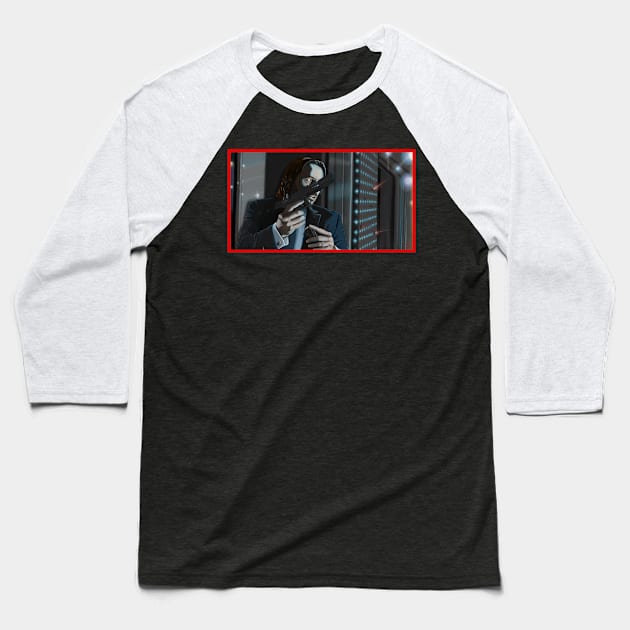 JOHN WICK Baseball T-Shirt by Deadpoolinc